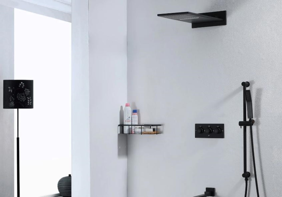 Sen tắm âm tường thích hợp cho các không gian lắp đặt đa dạng và độc đáo.